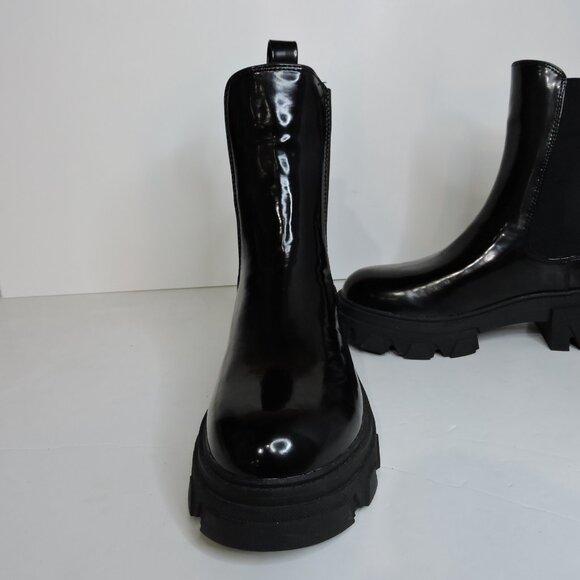 Missguided women mid calf chunky chelsea boots size 37 brand new - Picture 4 of 6